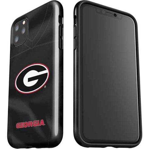 University of Georgia Black Jersey iPhone 11 Pro Max Impact Case