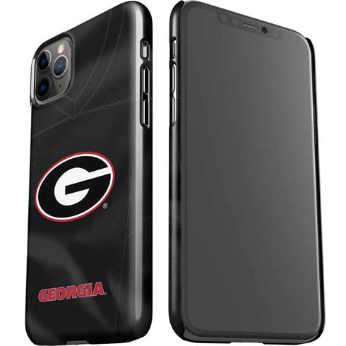 University of Georgia Black Jersey iPhone 11 Pro Max Lite Case