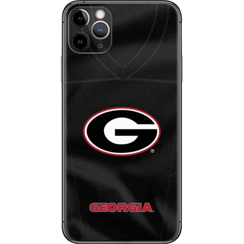 University of Georgia Black Jersey iPhone 11 Pro Max Skin