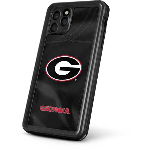 University of Georgia Black Jersey iPhone 11 Pro Max Waterproof Case