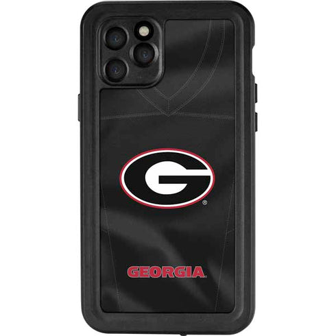 University of Georgia Black Jersey iPhone 11 Pro Waterproof Case