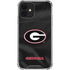 University of Georgia Black Jersey iPhone 12 Clear Case