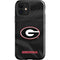 University of Georgia Black Jersey iPhone 12 Impact Case