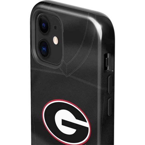 University of Georgia Black Jersey iPhone 12 Impact Case
