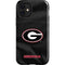 University of Georgia Black Jersey iPhone 12 Mini Impact Case