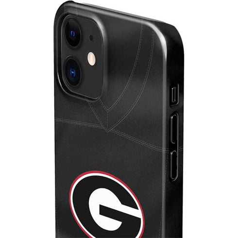 University of Georgia Black Jersey iPhone 12 Mini Lite Case