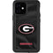 University of Georgia Black Jersey iPhone 12 Mini Waterproof Case