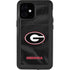 University of Georgia Black Jersey iPhone 12 Mini Waterproof Case