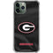 University of Georgia Black Jersey iPhone 12 Pro Max Clear Case