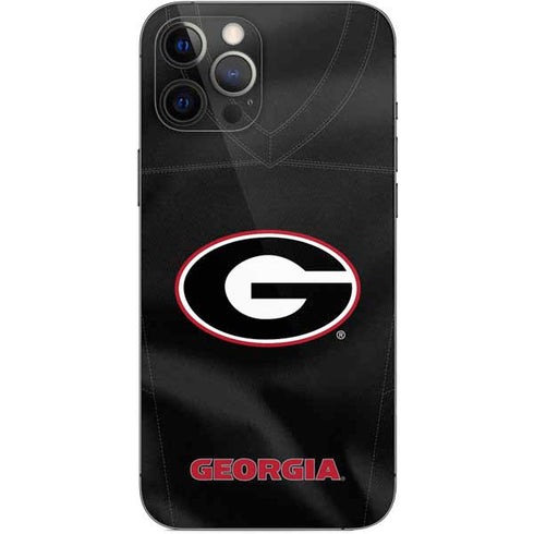 University of Georgia Black Jersey iPhone 12 Pro Max Skin