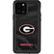 University of Georgia Black Jersey iPhone 12 Pro Waterproof Case