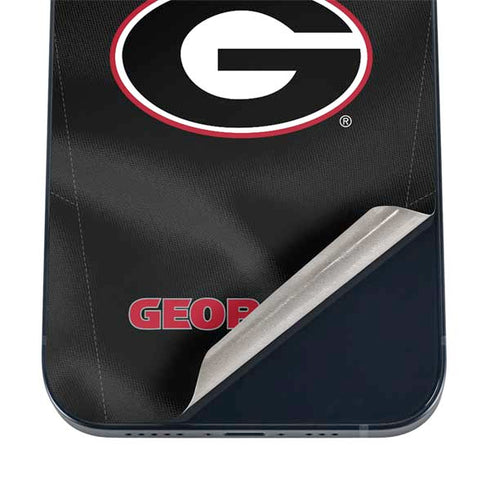 University of Georgia Black Jersey iPhone 12 Skin