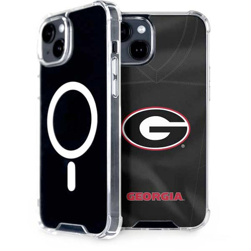 University of Georgia Black Jersey iPhone 13 MagSafe Case