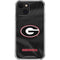 University of Georgia Black Jersey iPhone 13 Mini Clear Case