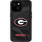 University of Georgia Black Jersey iPhone 13 Mini Waterproof Case