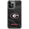 University of Georgia Black Jersey iPhone 13 Pro Max Clear Case