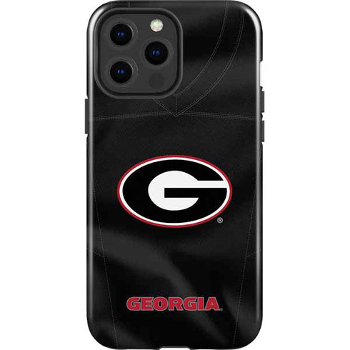 University of Georgia Black Jersey iPhone 13 Pro Max Impact Case
