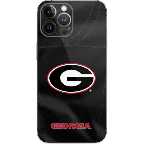 University of Georgia Black Jersey iPhone 13 Pro Max Skin