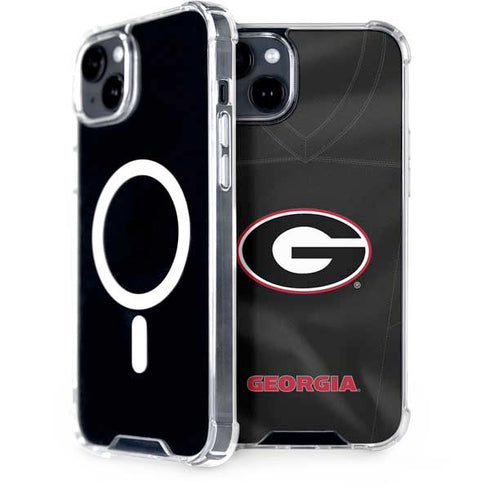 University of Georgia Black Jersey iPhone 14 MagSafe Case