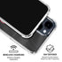 University of Georgia Black Jersey iPhone 14 Plus Clear Case