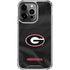 University of Georgia Black Jersey iPhone 14 Pro Clear Case
