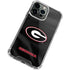 University of Georgia Black Jersey iPhone 14 Pro Clear Case