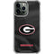 University of Georgia Black Jersey iPhone 14 Pro Max Clear Case