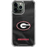 University of Georgia Black Jersey iPhone 14 Pro Max Clear Case