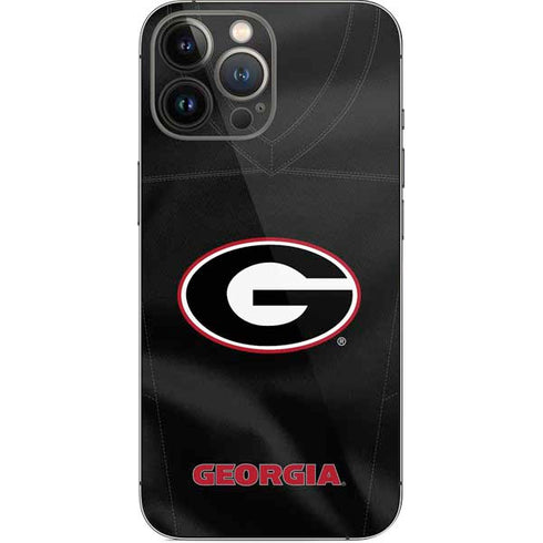 University of Georgia Black Jersey iPhone 14 Pro Max Skin