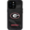 University of Georgia Black Jersey iPhone 14 Pro Max Waterproof Case
