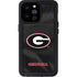 University of Georgia Black Jersey iPhone 14 Pro Max Waterproof Case