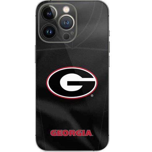 University of Georgia Black Jersey iPhone 14 Pro Skin