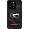University of Georgia Black Jersey iPhone 14 Pro Waterproof Case