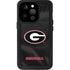 University of Georgia Black Jersey iPhone 14 Pro Waterproof Case
