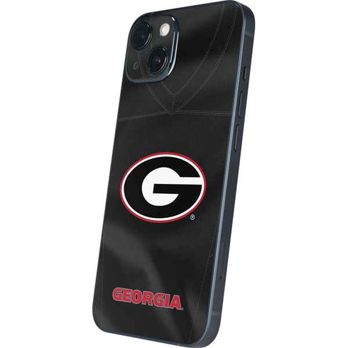 University of Georgia Black Jersey iPhone Skins