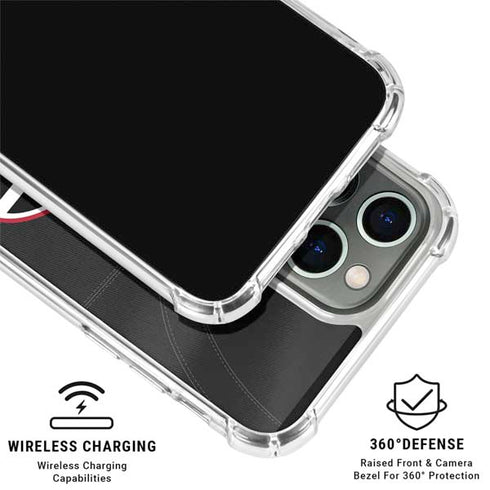 University of Georgia Black Jersey iPhone 15 Pro Clear Case