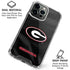 University of Georgia Black Jersey iPhone 15 Pro Clear Case