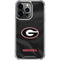 University of Georgia Black Jersey iPhone 15 Pro Max Clear Case