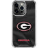 University of Georgia Black Jersey iPhone 15 Pro Max Clear Case