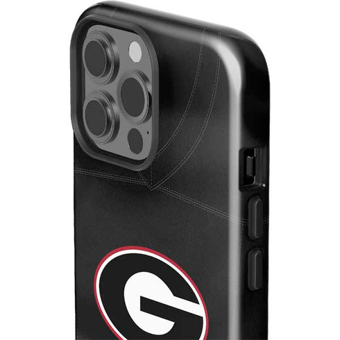 University of Georgia Black Jersey iPhone 15 Pro Max Impact Case