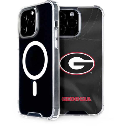 University of Georgia Black Jersey iPhone 15 Pro Max MagSafe Case