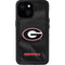 University of Georgia Black Jersey iPhone 15 Waterproof Case