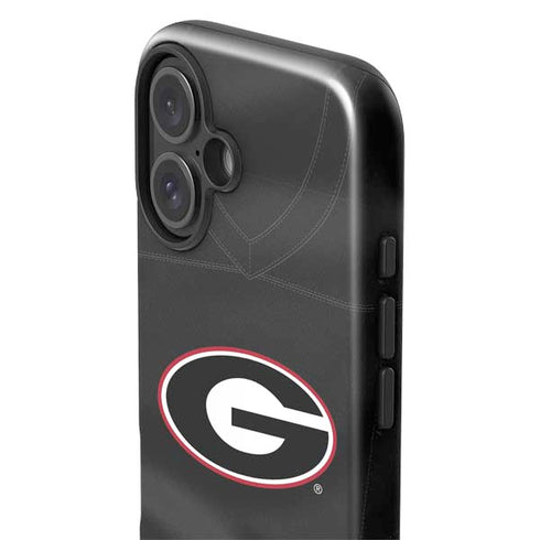 University of Georgia Black Jersey iPhone 16 Impact Case