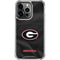 University of Georgia Black Jersey iPhone 16 Pro Clear Case