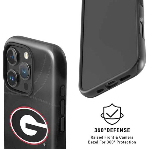 University of Georgia Black Jersey iPhone 16 Pro Magsafe Impact Case