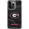 University of Georgia Black Jersey iPhone 16 Pro Max Clear Case