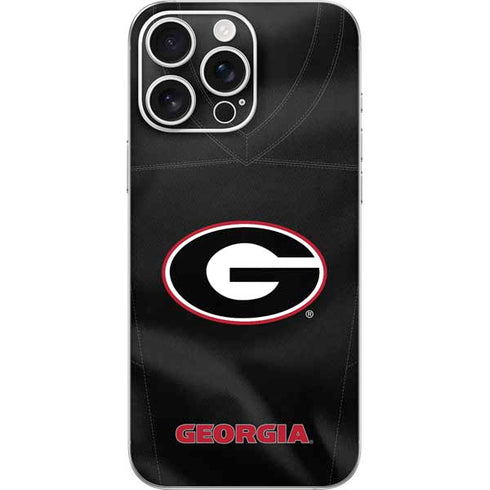 University of Georgia Black Jersey iPhone 16 Pro Max Skin