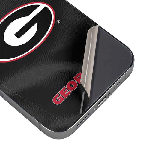 University of Georgia Black Jersey iPhone 16 Pro Skin