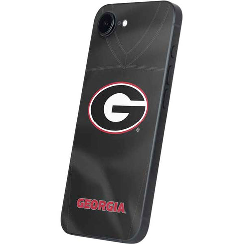 University of Georgia Black Jersey iPhone 16e Skin