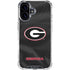 University of Georgia Black Jersey iPhone 17 Clear Case